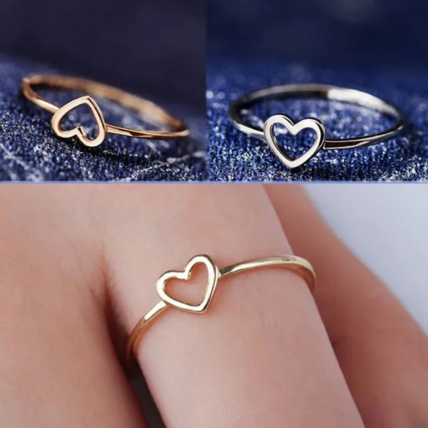 Heart And Pearl Ring set